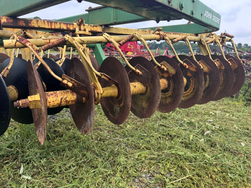 Used John Deere T0110 disc for sale at Baker & Sons Equipment in Ohio