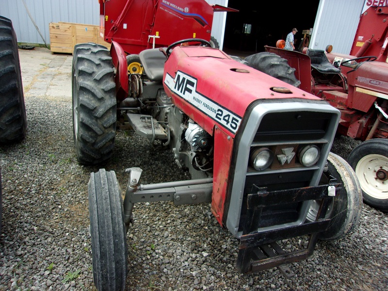 used Massey Ferguson 245 tractor at Baker & Sons Equipment in Ohio