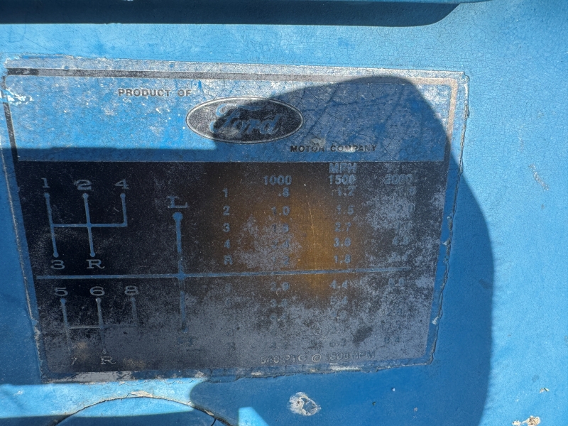 1977 Ford 4600 tractor at Baker & Sons Equipment in Ohio
