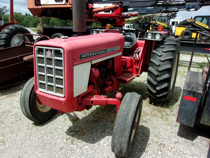 1977 IH 574 tractor at Baker & Sons Equipment in Ohio