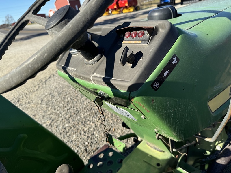 Used John Deere 850 tractor for sale at Baker & Sons Equipment in Lewisville, Ohio.