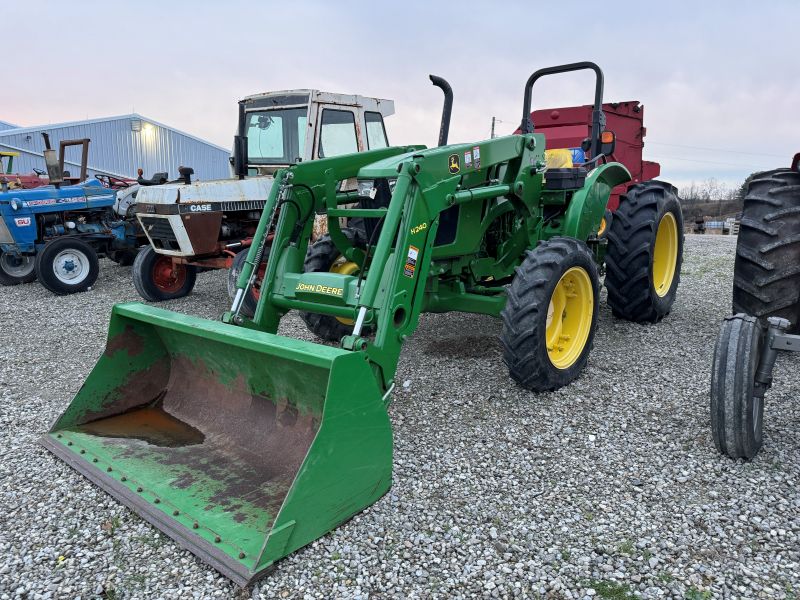 2015 John Deere 5055e tractor in stock at baker and sons equipment in ohio