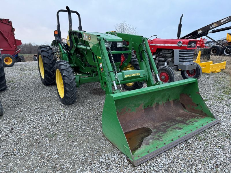 2015 John Deere 5055e tractor in stock at baker and sons equipment in ohio