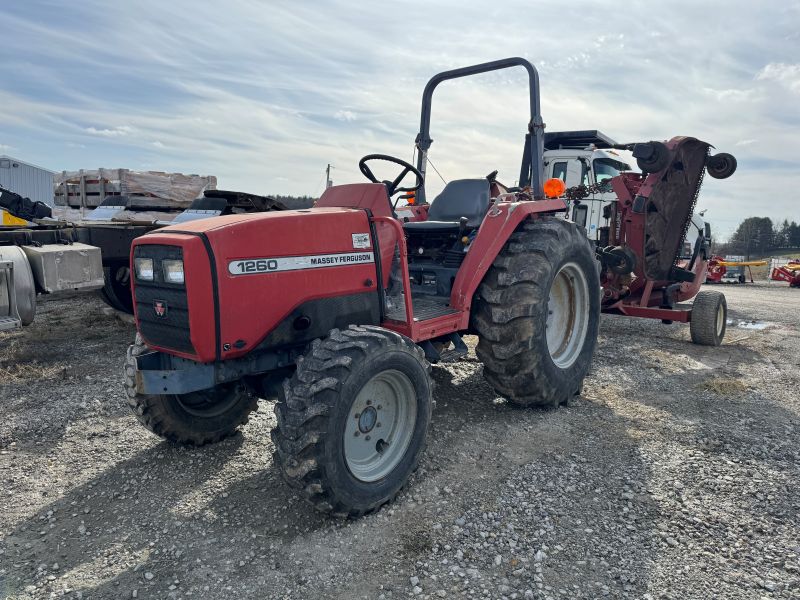 2000 Massey Ferguson 1260-4 tractor at Baker & Sons Equipment in Ohio