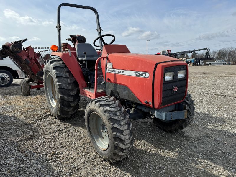 2000 Massey Ferguson 1260-4 tractor at Baker & Sons Equipment in Ohio