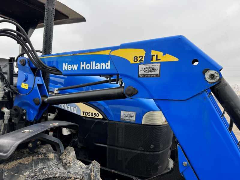 2011 New Holland TD5050-4L tractor for sale at Baker & Sons Equipment in Ohio.