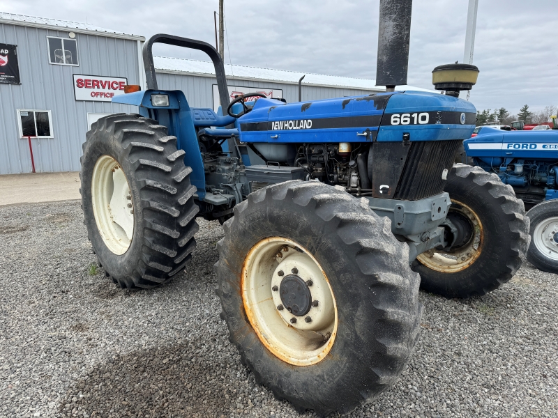 2000 New Holland 6610S tractor at Baker & Sons Equipment in Ohio
