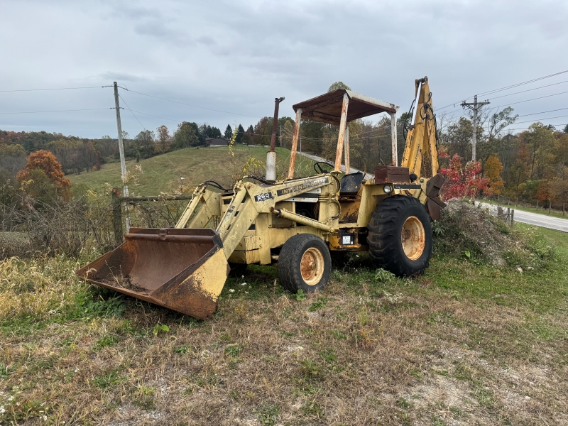 Used IH 260A tractor loader backhoe for sale at Baker & Sons Equipment in Ohio