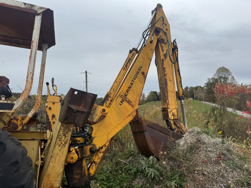 Used IH 260A tractor loader backhoe for sale at Baker & Sons Equipment in Ohio