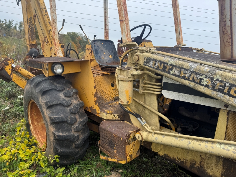 Used IH 260A tractor loader backhoe for sale at Baker & Sons Equipment in Ohio