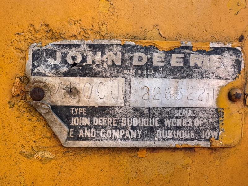 1975 John Deere 450C dozer for sale at Baker & Sons Equipment in Ohio