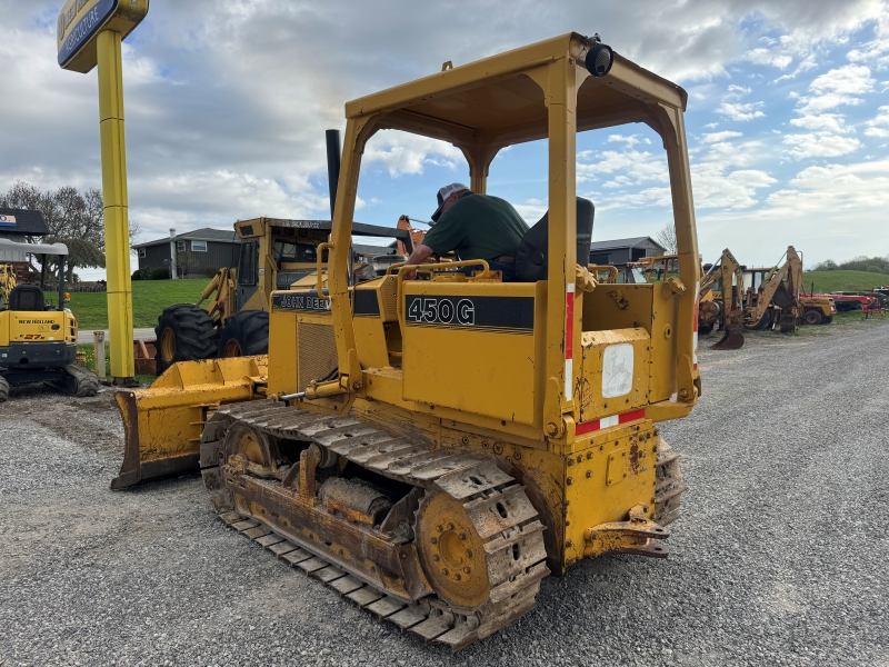 1988 John Deere 450G dozer for sale at Baker & Sons Equipment in Ohio