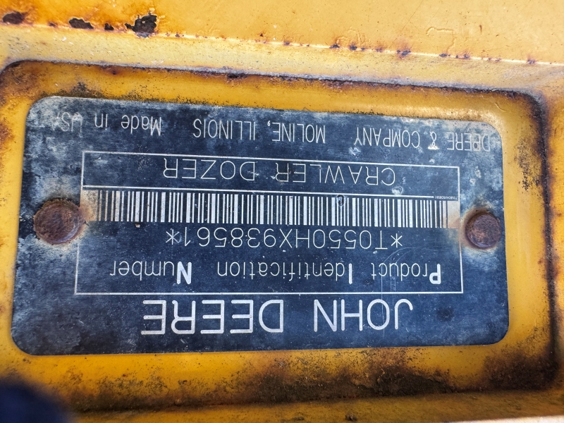 2004 John Deere 550H-LT dozer for sale at Baker & Sons Equipment in Ohio