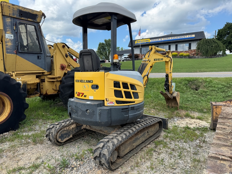 2014 New Holland E27B excavator for sale at Baker and Sons Equipment in Ohio