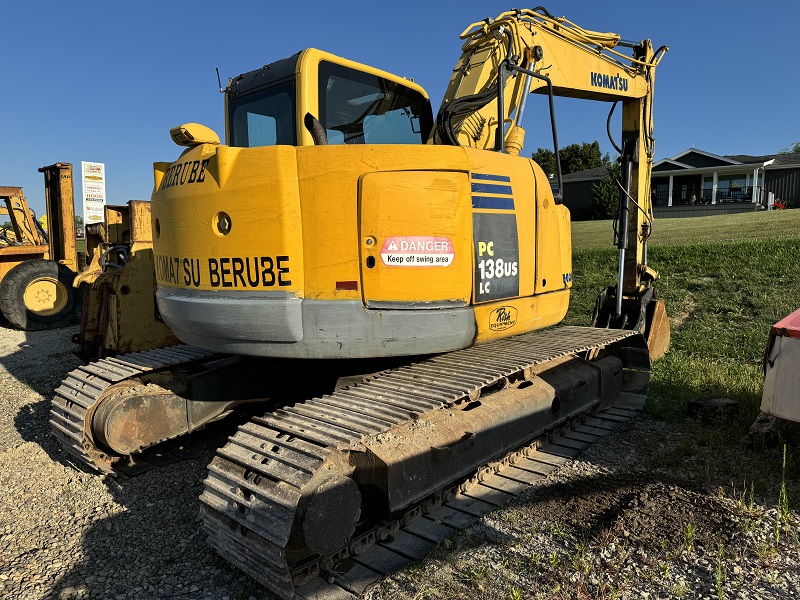 2008 Komatsu excavator at Baker & Sons Equipment in Ohio