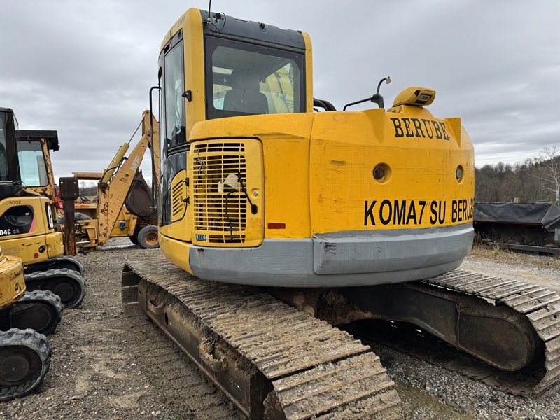 2008 Komatsu excavator at Baker and Sons Equipment in Ohio