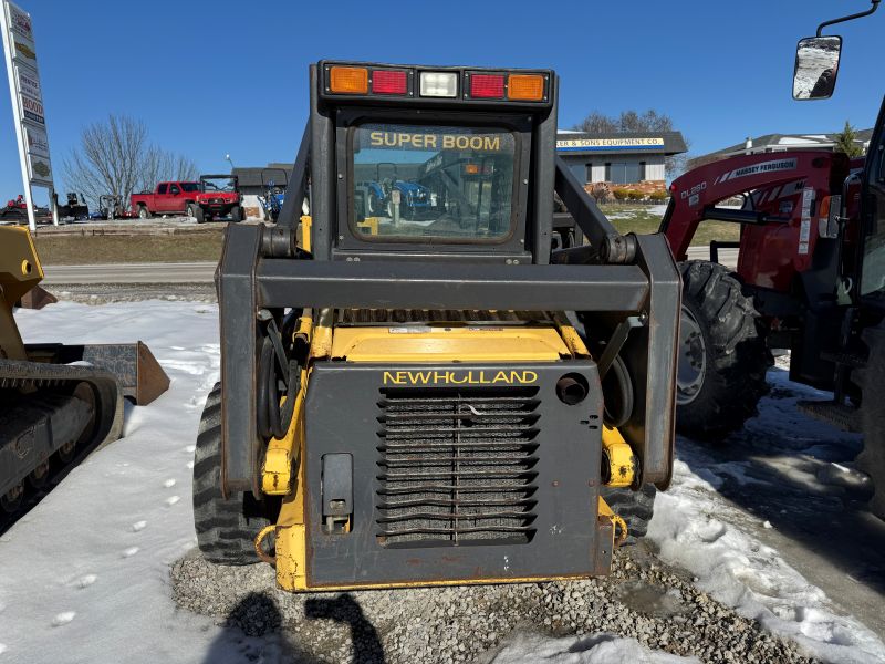 2001 New Holland LS170 skidsteer for sale at Baker & Sons Equipment in Lewisville, Ohio