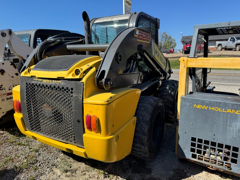 2015 New Holland L228 skidsteer for sale at Baker & Sons Equipment in Ohio