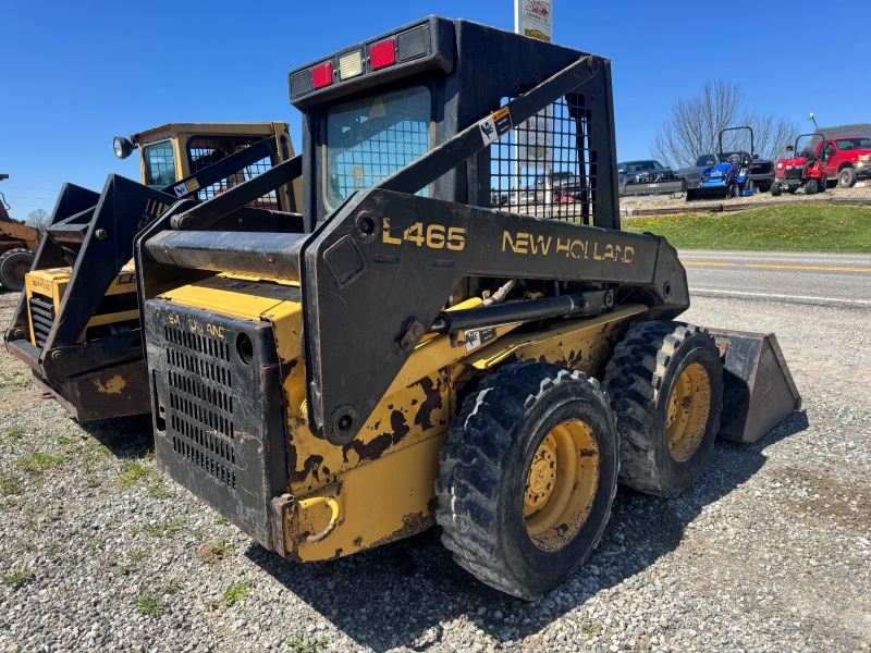 1997 New Holland L465 skidsteer for sale at Baker & Sons Equipment in Ohio