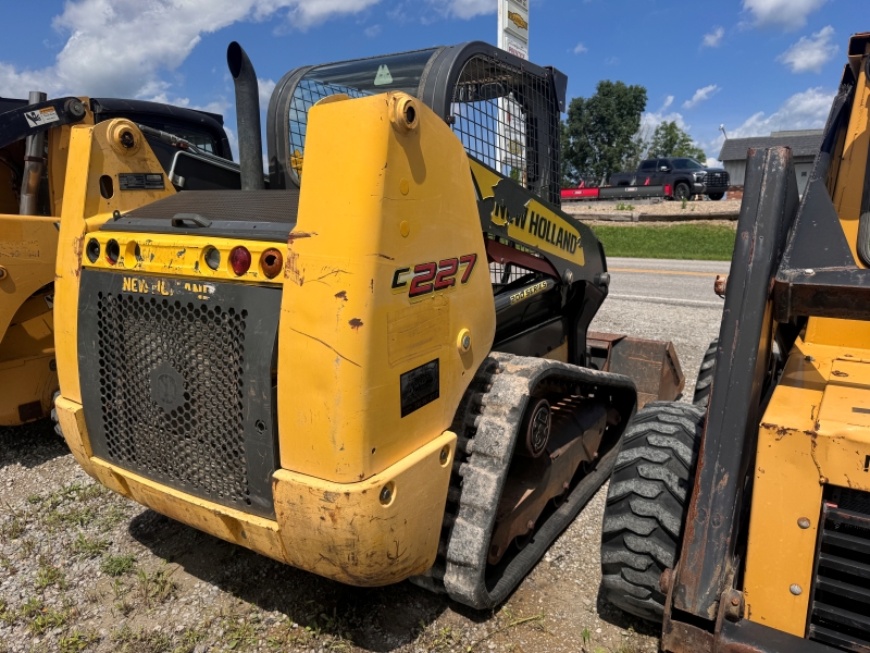 2017 New Holland C227 skidsteer in stock at Baker & Sons Equipment in Ohio