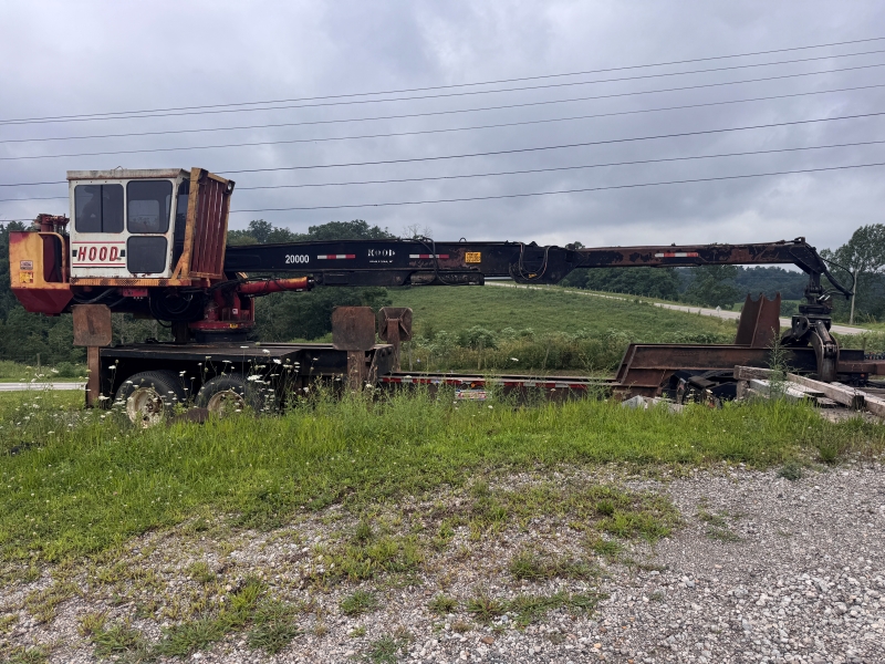 2002 Hood 20000 knuckleboom loader in stock at Baker & Sons Equipment in Ohio