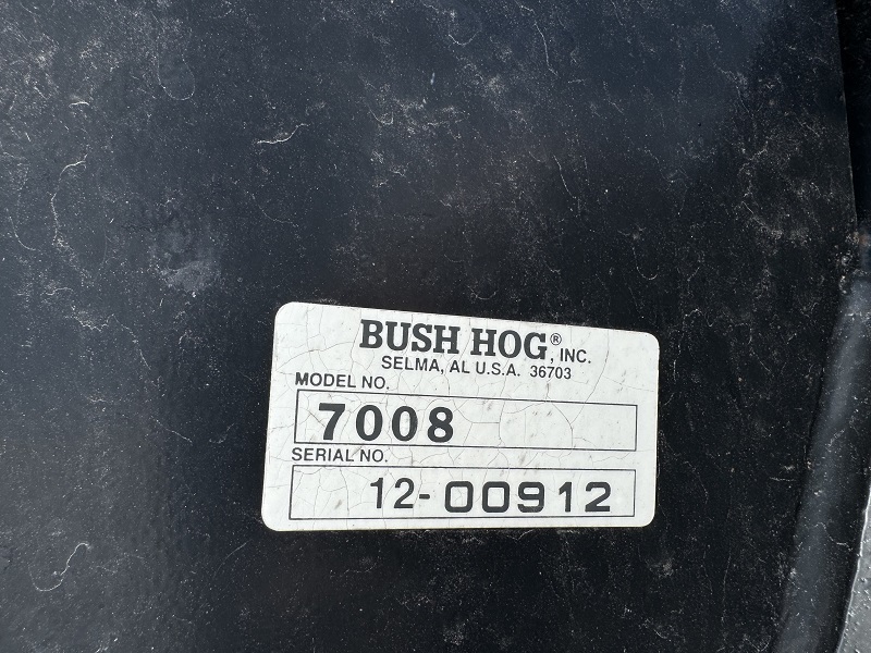 Used Bush Hog 7008 blade for sale at Baker & Sons Equipment in Ohio