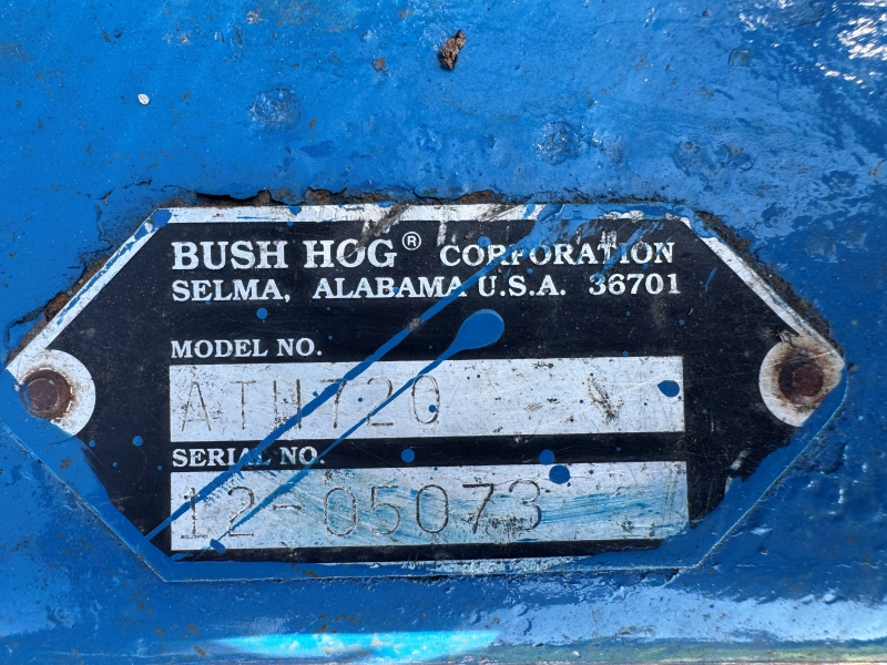 Used Bush Hog ATH720 finish mower for sale at Baker & Sons Equipment in Ohio