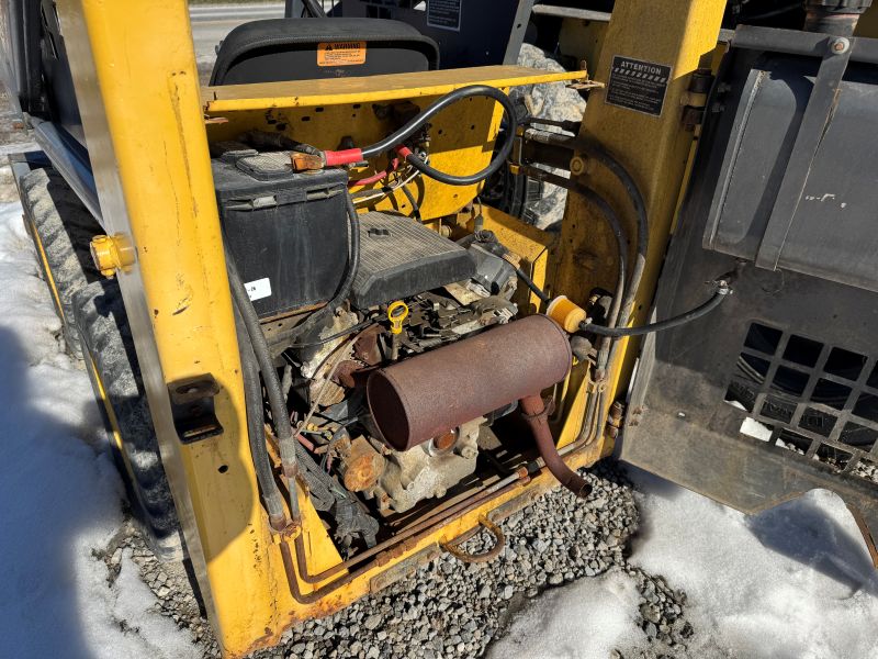 2002 New Holland LS120 skidsteer for sale at Baker and Sons in ohio