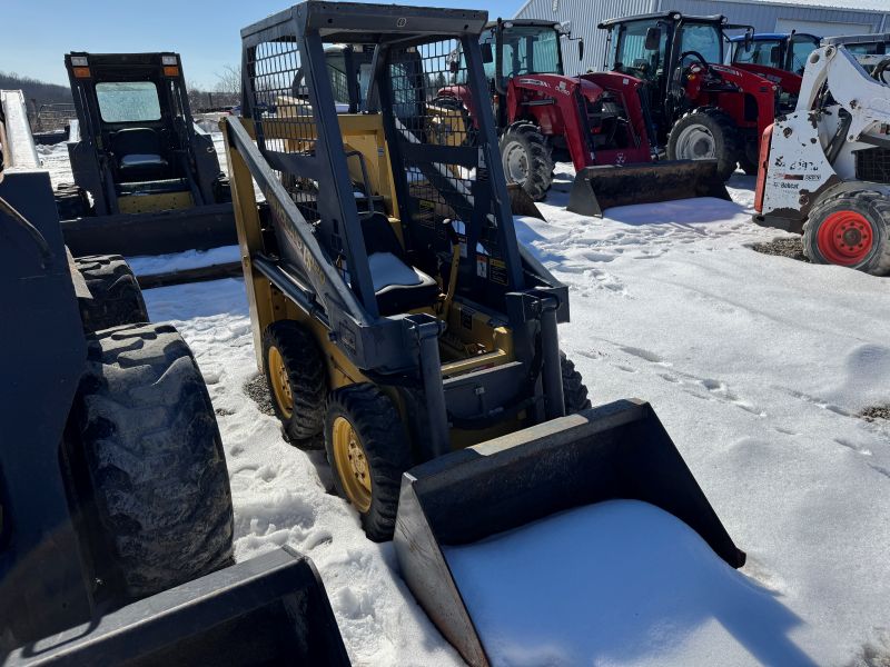 2002 New Holland LS120 skidsteer for sale at Baker and Sons in ohio