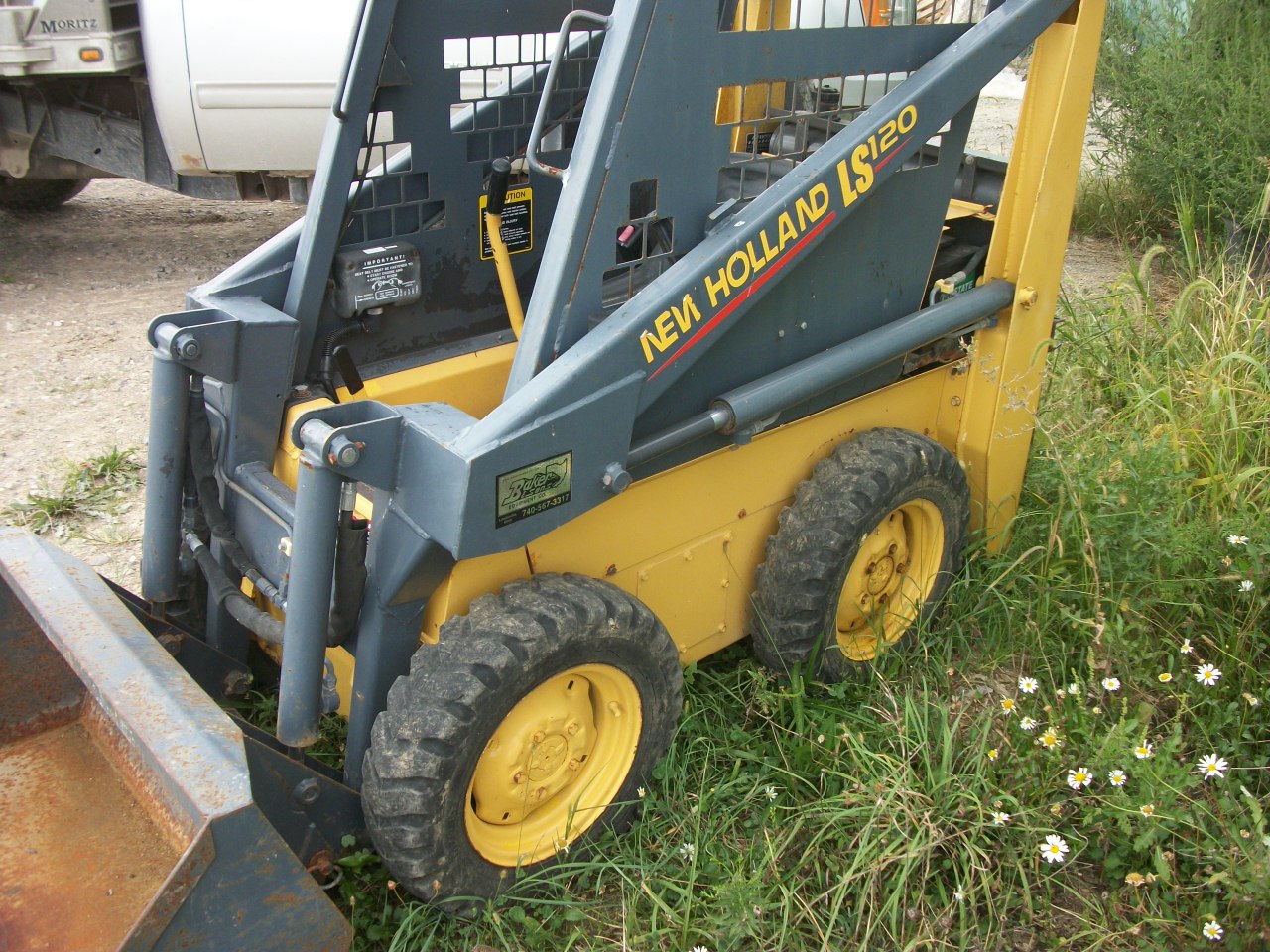 2002 new holland ls120 skidsteer for sale at baker and sons in ohio