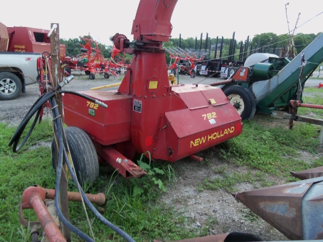 used NH 782 forage choper