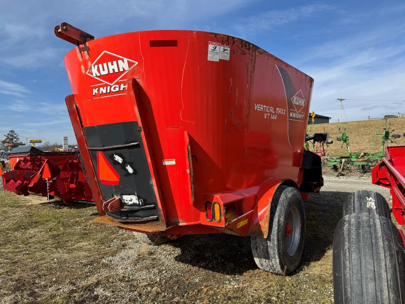 used Kuhn Knight VT144 TMR mixer in stock at baker & sons equipment in ohio