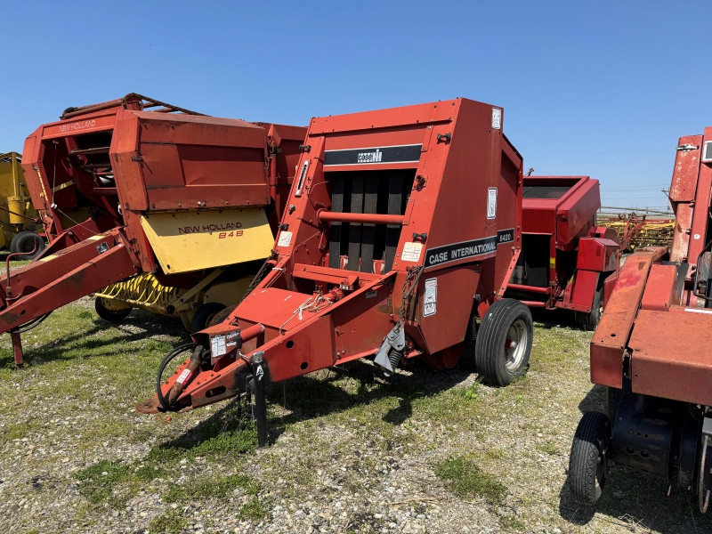1993 Case IH 8420 round baler at Baker & Sons Equipment in Ohio