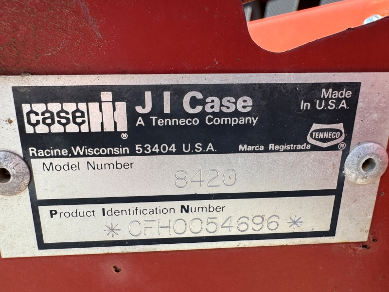 1994 Case IH 8420 round baler in stock at baker and sons equipment co.