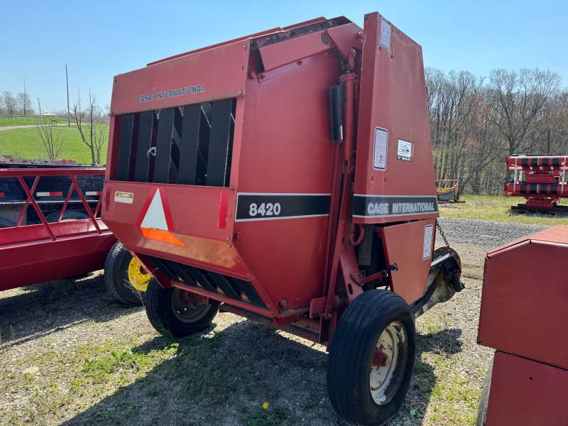 1994 Case IH 8420 round baler in stock at baker and sons equipment co.
