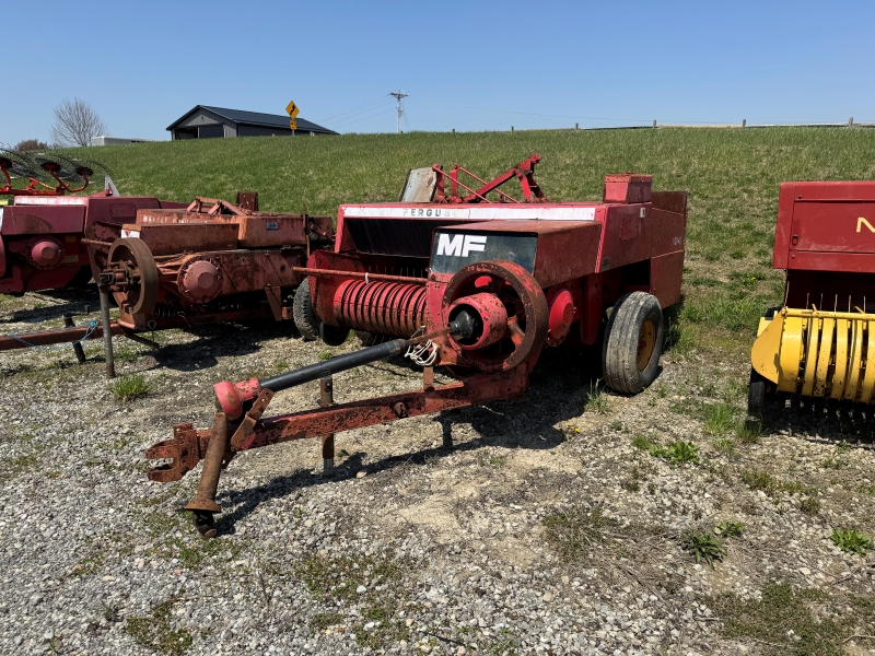 Used Massey Ferguson 124 square baler at Baker & Sons Equipment in Ohio