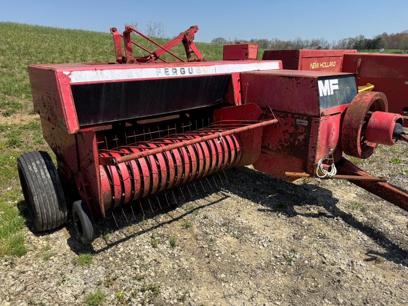 Used massey ferguson 124 square baler at baker & sons in ohio
