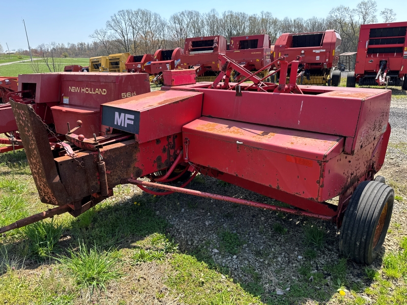 Used massey ferguson 124 square baler at baker & sons in ohio