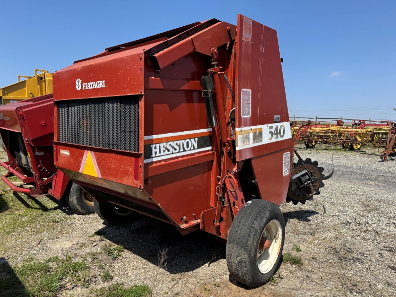1990 hesston 540 round baler for sale at baker and sons in ohio