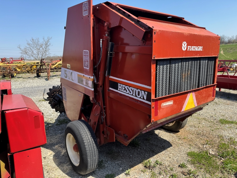 1990 hesston 540 round baler for sale at baker and sons in ohio