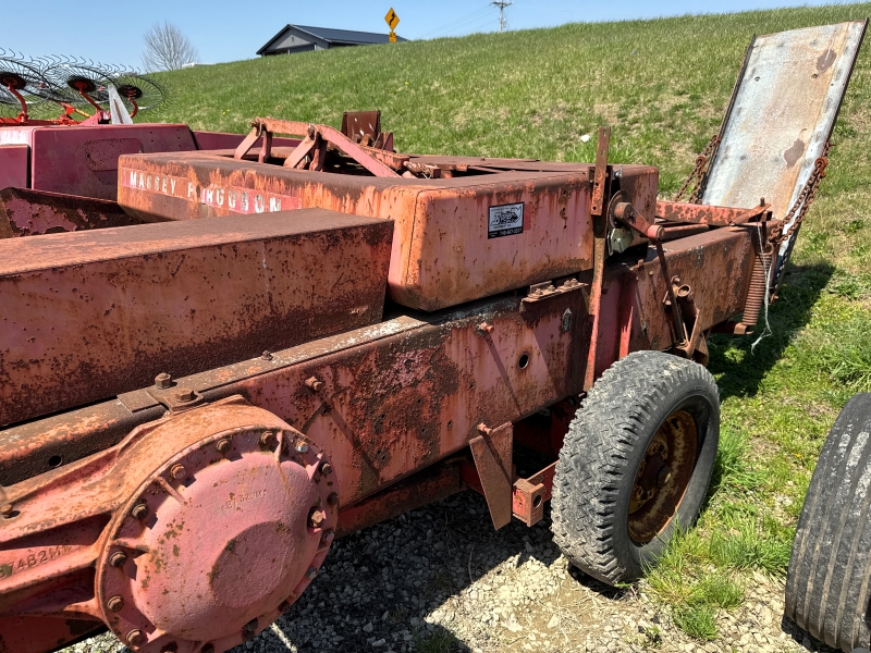 Used Massey Ferguson 12 square baler for sale at baker & sons in ohio