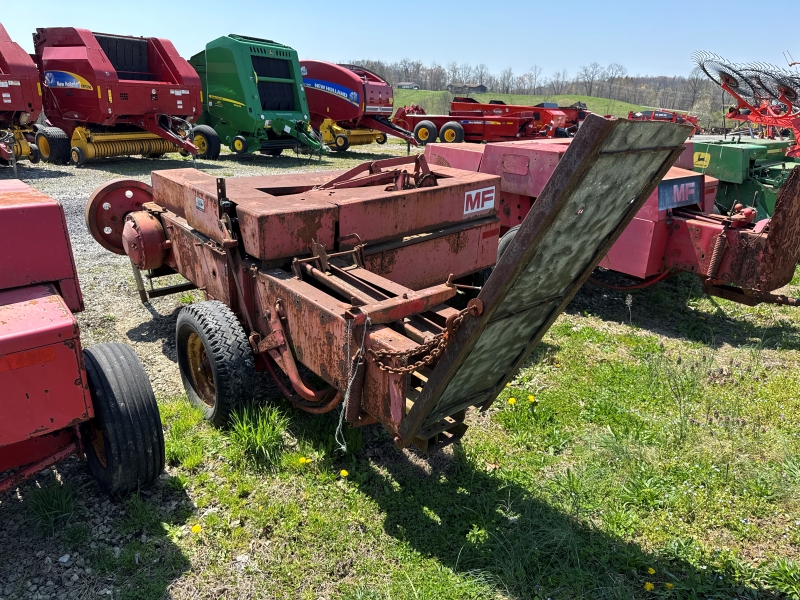 Used Massey Ferguson 12 square baler for sale at baker & sons in ohio