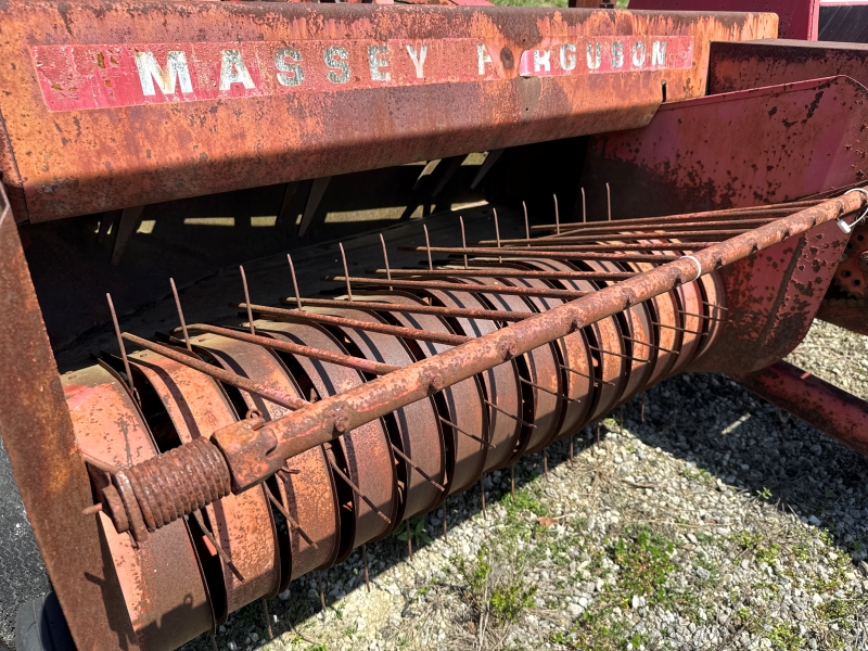 Used Massey Ferguson 12 square baler for sale at baker & sons in ohio
