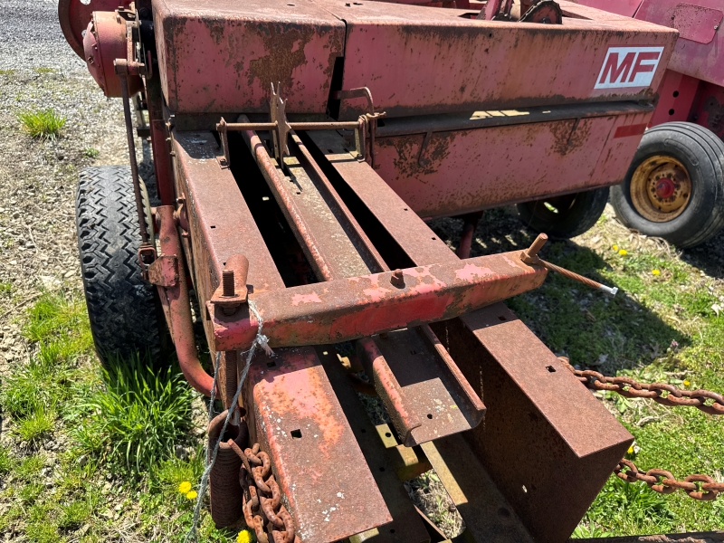 Used Massey Ferguson 12 square baler for sale at baker & sons in ohio