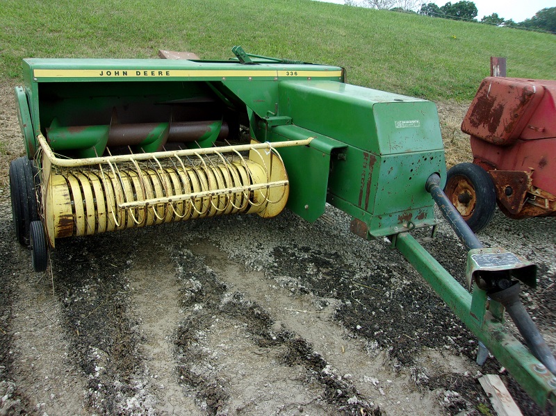 used john deere 336 square baler for sale at baker & sons in ohio