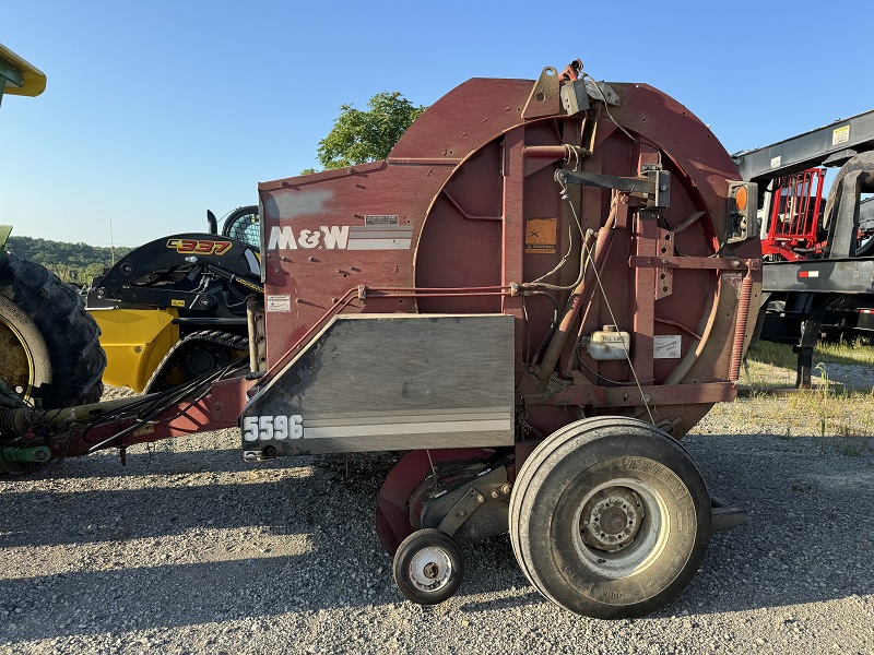 Used M & W 5596 round baler at Baker & Sons Equipment in Ohio