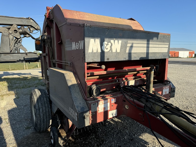 Used M & W 5596 round baler at Baker & Sons Equipment in Ohio