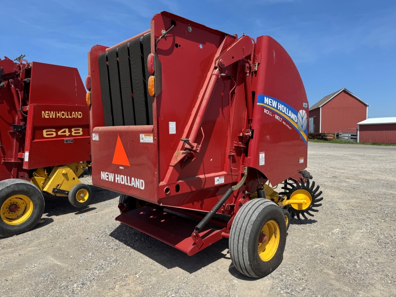 2016 New Holland RB450U round baler at Baker & Sons Equipment in Ohio
