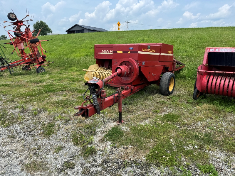 1989 New Holland 565 square baler at Baker & Sons Equipment in Ohio