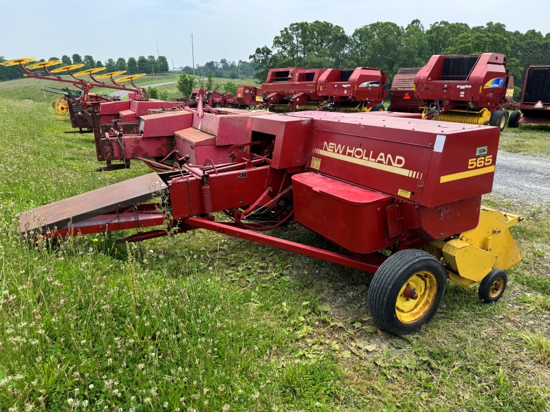 1989 New Holland 565 square baler at Baker & Sons Equipment in Ohio